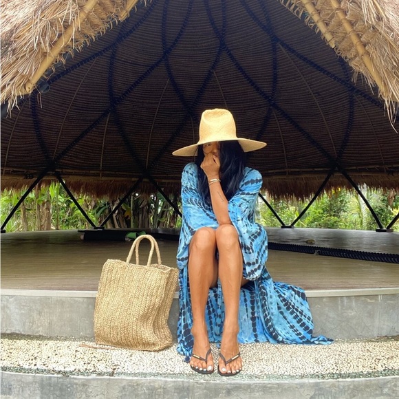 Passion of Essence Other - Passion Blue Kimono Cover Up